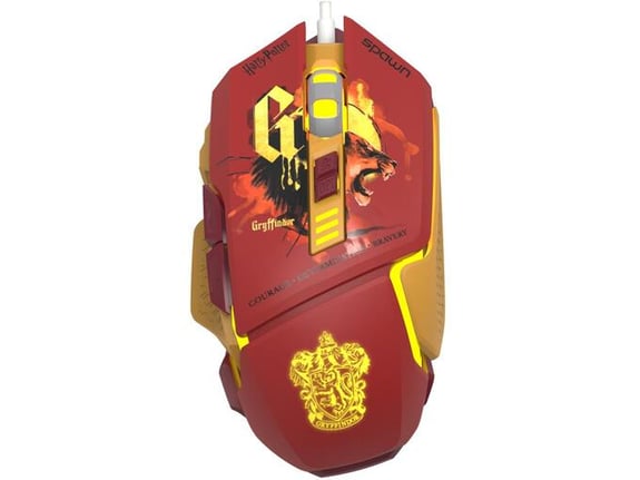 SPAWN GAMING RGB MIŠKA - HARRY POTTER GRYFFINDOR