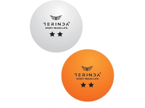 TERINDA žogice za namizni tenis Two Star