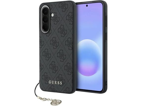 GUESS ovitek za silikonski Samsung Galaxy A37, črna