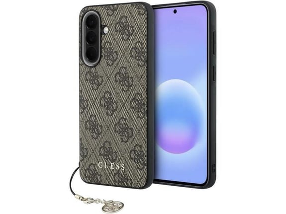 GUESS ovitek za silikonski Samsung Galaxy A37, rjav