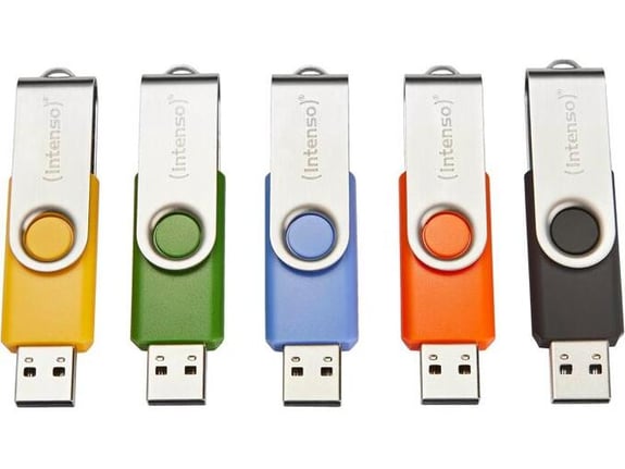 INTENSO USB ključ 16 GB, USB 2.0 Basic Line Multipack 3503575