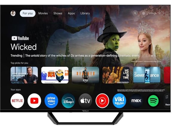 TESLA televizor 43E655BFS, LED, Full-HD, Google TV, 108 cm