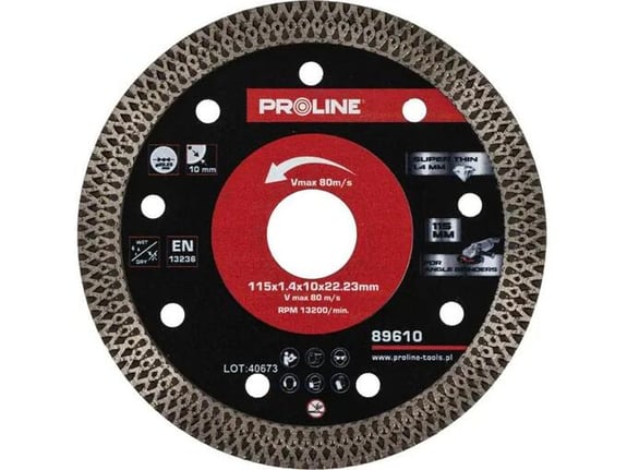 PROLINE diamantna rezalna plošča, 230 mm, 89613