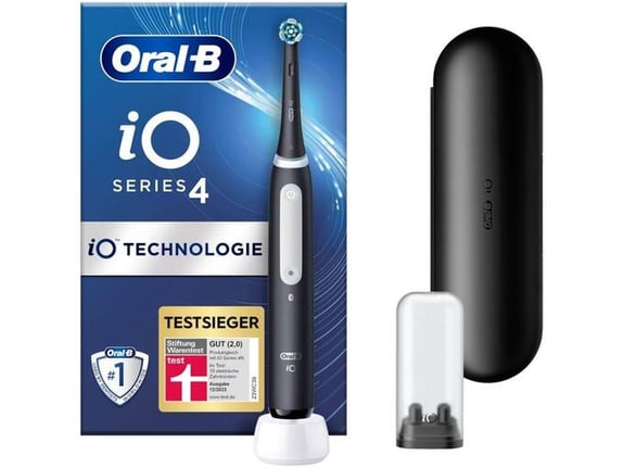 ORAL-B električna zobna ščetka s etuijem iO4 415022, črna