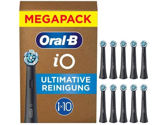 ORAL-B nadomestna glava za električno zobno ščetko iO Ultimate Cleaning, 10 kos