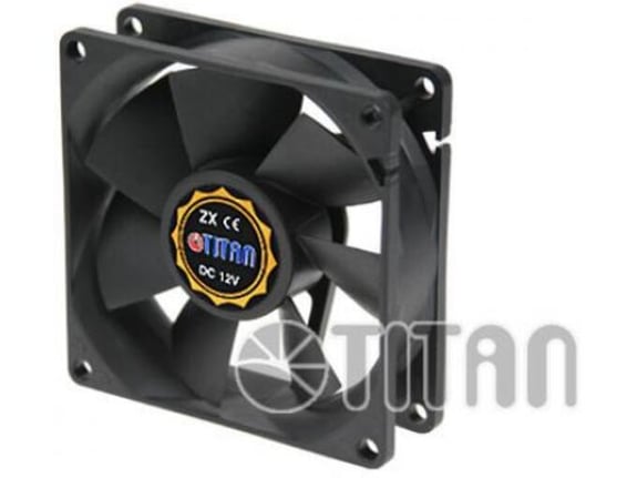 TITAN ventilator DCF-8025L12S, 80mm