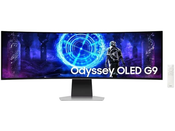 SAMSUNG Odyssey ukrivljen gaming monitor G95SD, LS49DG950SUXDU, OLED, 49inch