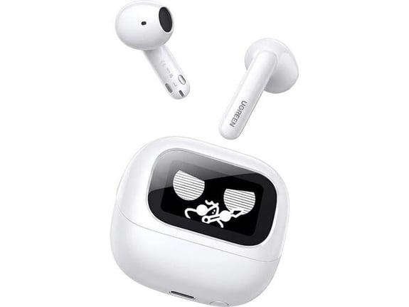 UGREEN brezžične ušesne slušalke z mikrofonom HiTune H6 Magic WS216, bela
