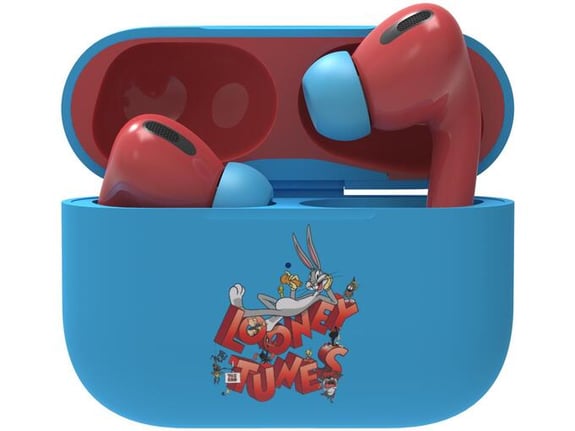 MOYE brezžične ušesne slušalke z mikrofonom Looney Tunes
