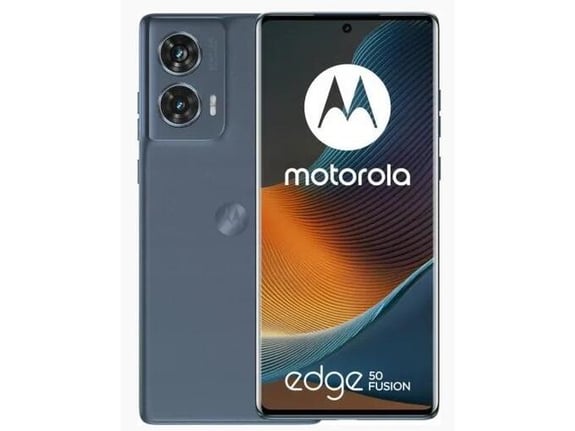 MOTOROLA pametni telefon Edge 50 Fusion, 5G, 8GB/256GB, Forest Blue