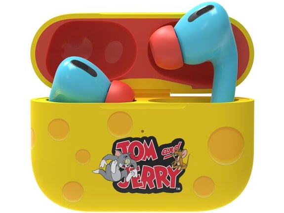 MOYE brezžične ušesne slušalke z mikrofonom Tom & Jerry