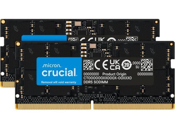 CRUCIAL RAM za prenosnike CT2K12G56C46S5 2x12GB DDR5/5600MHz/CL46