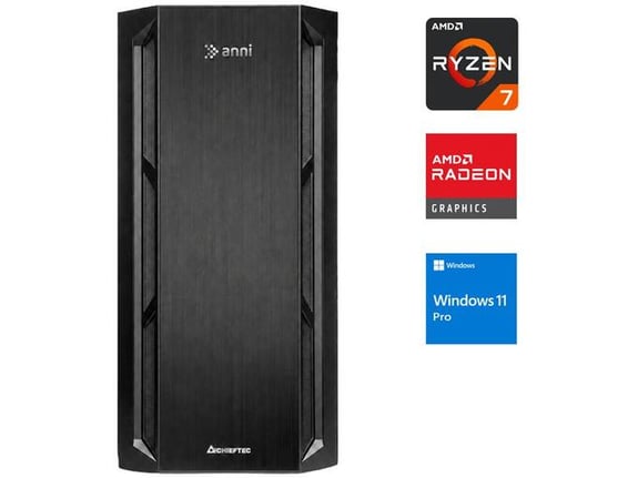 ANNI namizni računalnik Office Extreme R7 9700X Ryzen 7 9700X/32GB/2TB SSD/Windows 11 Pro/Radeon
