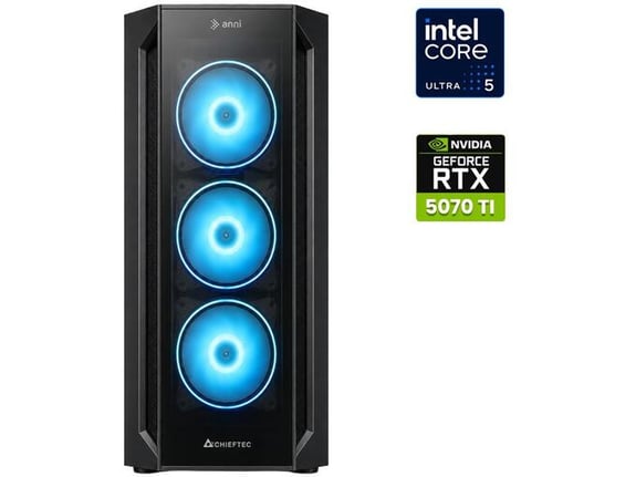ANNI gaming namizni računalnik Gamer Extreme Ultra 5 245KF Ultra 5 245KF/32GB/2TB SSD/RTX 5070 Ti