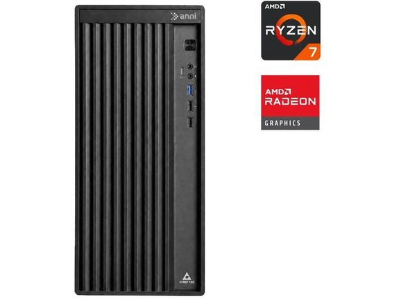 ANNI namizni računalnik Home R7 8700G/Ryzen 7 8700G/16GB/1TB SSD/780M