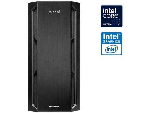 ANNI namizni računalnik Home 7 265 Ultra 7 265/32GB/2TB SSD/črna