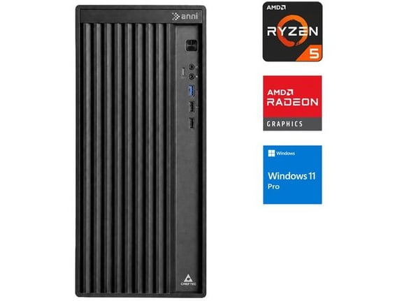 ANNI namizni računalnik Office Optimal R5 8600G Ryzen 5 8600G/16GB/1TB SSD/Windows 11 Pro/Radeon 760M