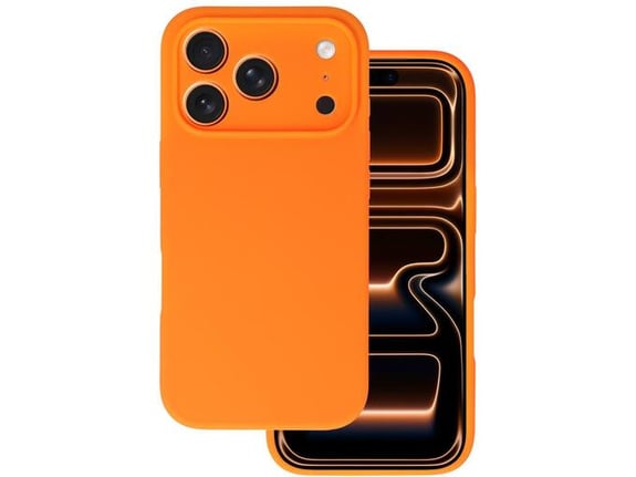 ONASI ovitek za silikonski Samsung Galaxy S26 Ultra 5G, mat liquid oranžen
