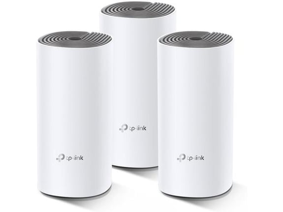 TP-LINK usmerjevalnik Deco E4, WiFi 5, AC1200, dual band, mesh, 3 kos