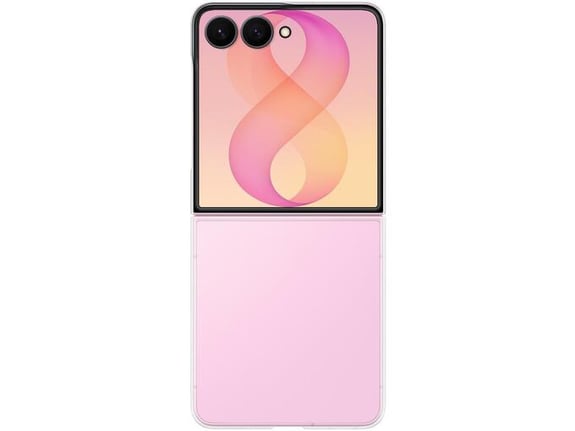 SAMSUNG ovitek za polikarbonatni Clear Case Samsung Galaxy Z Flip8, prozoren