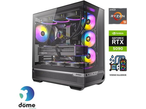 ANNI gaming namizni računalnik Ryzen 9 9950X3D/128GB/4TB SSD/RTX 5090