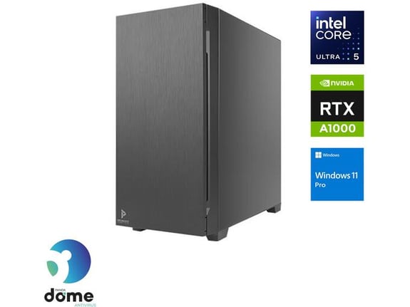 ANNI namizni računalnik Advanced 5 235 Ultra 5 235/16GB/1TB SSD/Windows 11 Pro/RTX A1000