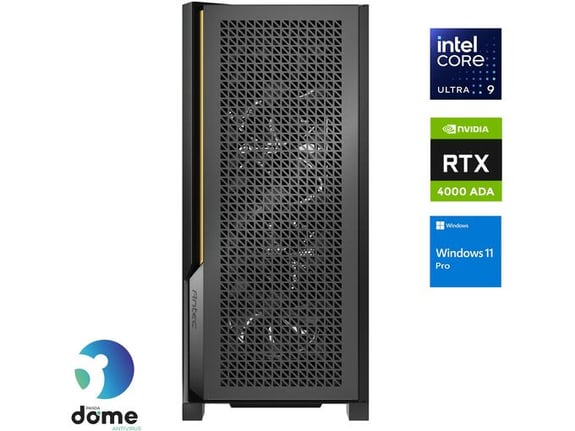 ANNI gaming namizni računalnik Ultra 9 285K Ultra 9 285K/128GB/2TB SSD/Windows 11 Pro/RTX 4000 Ada
