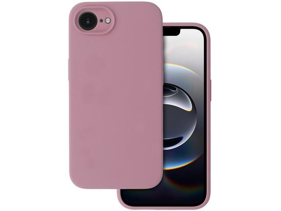 ONASI ovitek za silikonski iPhone 16e/iPhone 17e, mat vijola