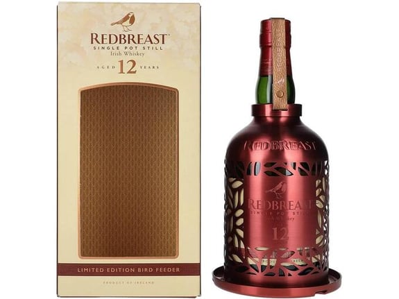 REDBREAST irski viski 12 Years Limited White Edition Bird Feeder 2022, 0,7 l