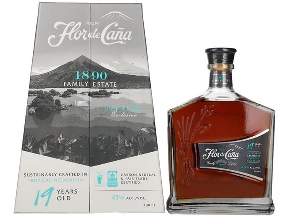 FLOR DE CANA rum 19 Y, 0,7 l