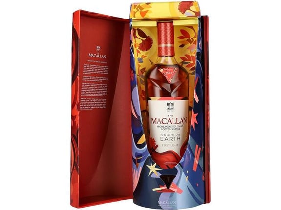 MACALLAN škotski viski A Night On Earth The First Light + GB, 0,7 l