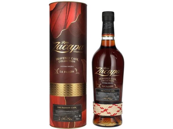 ZACAPA rum Centenario Sistema Solera La Pasión Heavenly Cask Collection + GB, 0,7 l