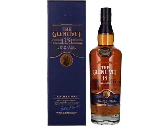 THE GLENLIVET škotski viski 18 let, 0,7 l