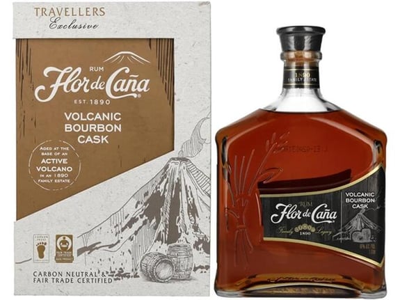 FLOR DE CANA rum Volcanic Bourbon Cask GB, 0,7 l