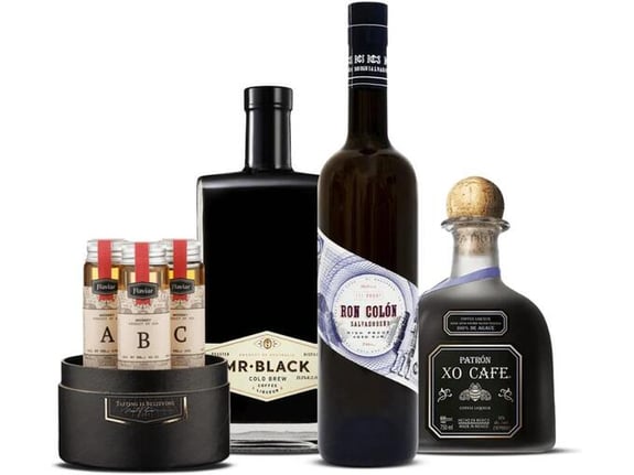 FLAVIAR liker Tasting box Dram Noir, 0,15 l