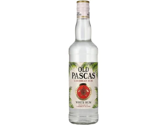 OLD PASCAS beli rum White, 0,7 l