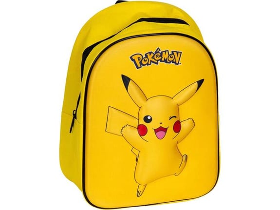 POKEMON - PIKACHU MINI nahrbtnik 29CM 3D