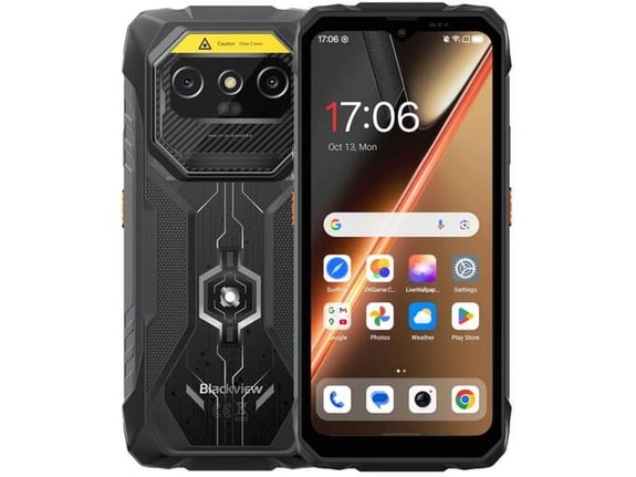 BLACKVIEW pametni telefon ROCK 1 Pro, 4G, 8GB/256GB, črna
