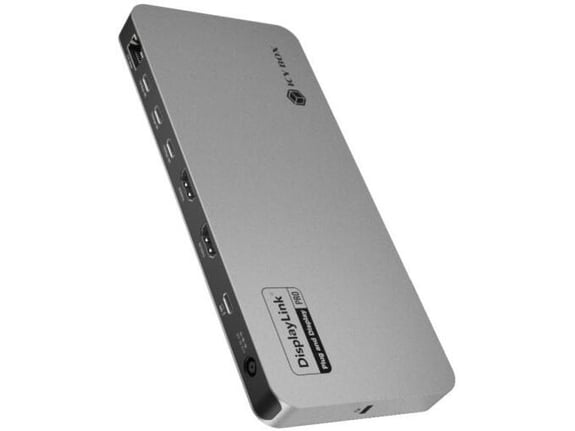 ICY BOX priklopna postaja IB-DK7402-C31/USB-C/1x HDMI + 1x DP/100W