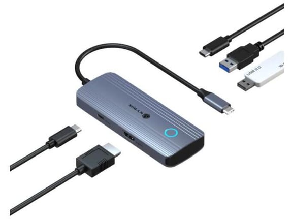 ICY BOX priklopna postaja IB-DK4081-SO/USB-C/1x HDMI/100W