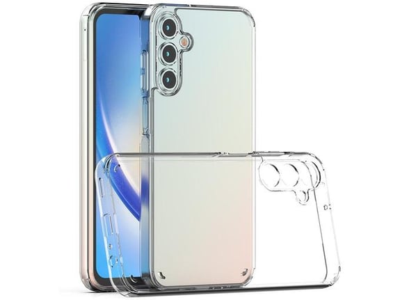 ONASI ovitek za silikonski Clear Case 1,8 mm Samsung Galaxy A18, prozoren