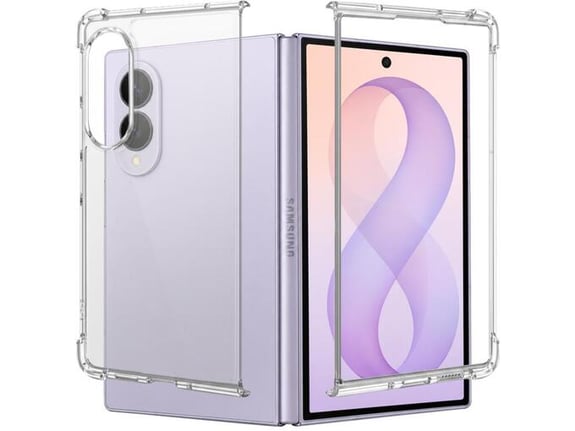 CHAMELEON ovitek za gumiran Samsung Galaxy Z Fold 8 5G, prozoren svetleč