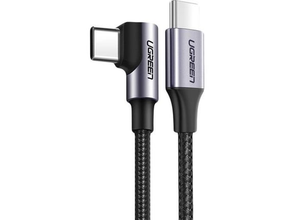 UGREEN USB kabel US255 Angled, USB-C/USB-C, 2m
