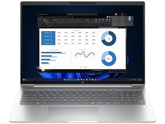 HEWLETT PACKARD obnovljen Prenosnik HP ProBook 4 G1i 16 | U7 255U | 32GB RAM | 1TB SSD | W11H / Core Ultra 7 / RAM 32 GB / 1TB SSD / 16,0″ WUXGA B9ZC8