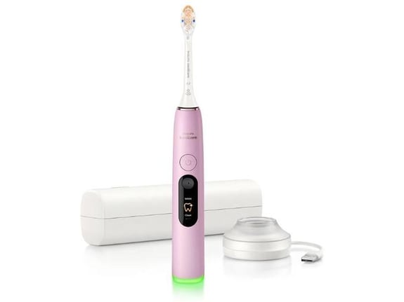 PHILIPS sonična električna zobna ščetka Sonicare 8000 HX8311/15, rožnata
