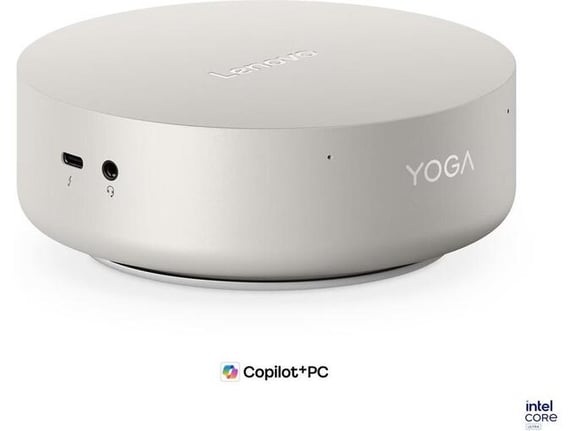 LENOVO mini računalnik Yoga Mini 01IPH11 Intel Core Ultra X7 358H/32GB/NVME SSD 1TB/Intel Arc B390/Win 11 Home/seashell 91E7001QXT