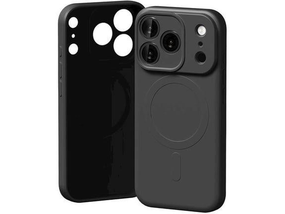MERCURY ovitek za silikonski Semi-Silicone MagSafe Apple iPhone 18 Pro/17 Pro, črn
