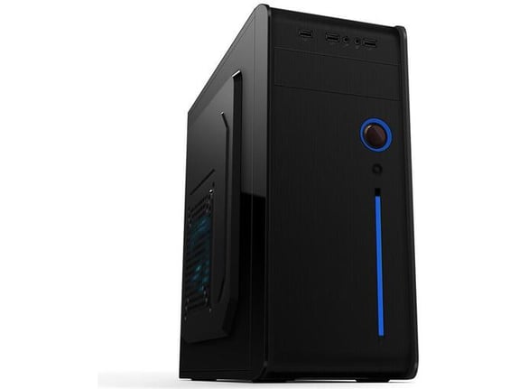 AKYGA ohišje za namizni računalnik AK939BL, Mid Tower