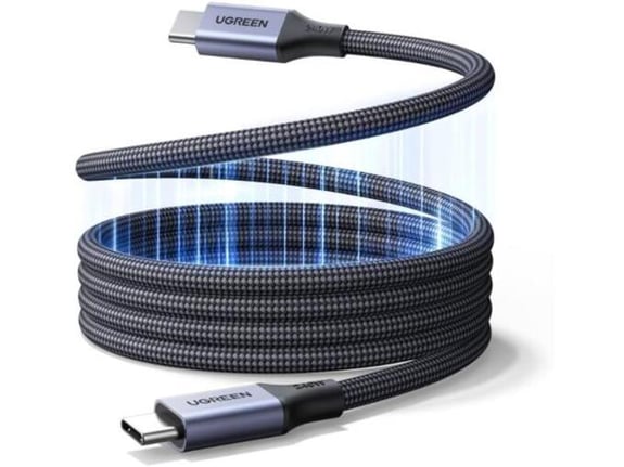 UGREEN USB kabel 2.0, USB-C/USB-C, 1m, 85973