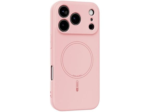 CHAMELEON ovitek za gumiran TPU Magnetic Pastel Apple iPhone 18 Pro, roza